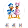 Oblea de Pato Donald y Daisy - 20 cm - María Lunarillos