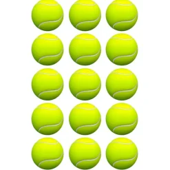 Oblea de Pelota de Tenis - 5 cm (15) - María Lunarillos