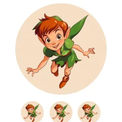 Oblea de Peter Pan - 20 cm - María Lunarillos