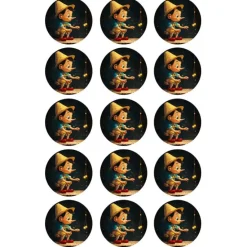 Oblea de Pinocho - 5 cm (15) - María Lunarillos