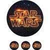 Oblea de Star Wars - 20 cm - María Lunarillos