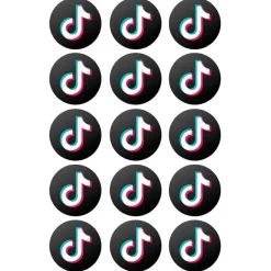Oblea de TikTok - 5 cm (15) - María Lunarillos