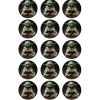 Oblea de Yoda 1 - 5 cm (15) - María Lunarillos