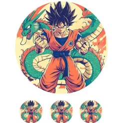 Oblea Dragon Ball 4 - 20 cm - María Lunarillos