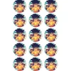 Oblea Dragon Ball 5 - 5 cm (15) - María Lunarillos
