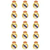 Oblea fútbol Escudo Real Madrid 5 cm (15) - María Lunarillos