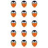 Oblea fútbol Escudo Valencia C.F. 5 cm (15) - María Lunarillos