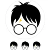 Oblea Harry Potter 20 cm - María Lunarillos