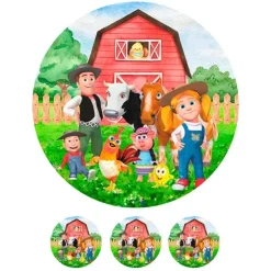 Oblea La Granja de Zenón 20 cm - María Lunarillos