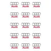 Oblea Logotipo Audi 5 cm (15) - María Lunarillos