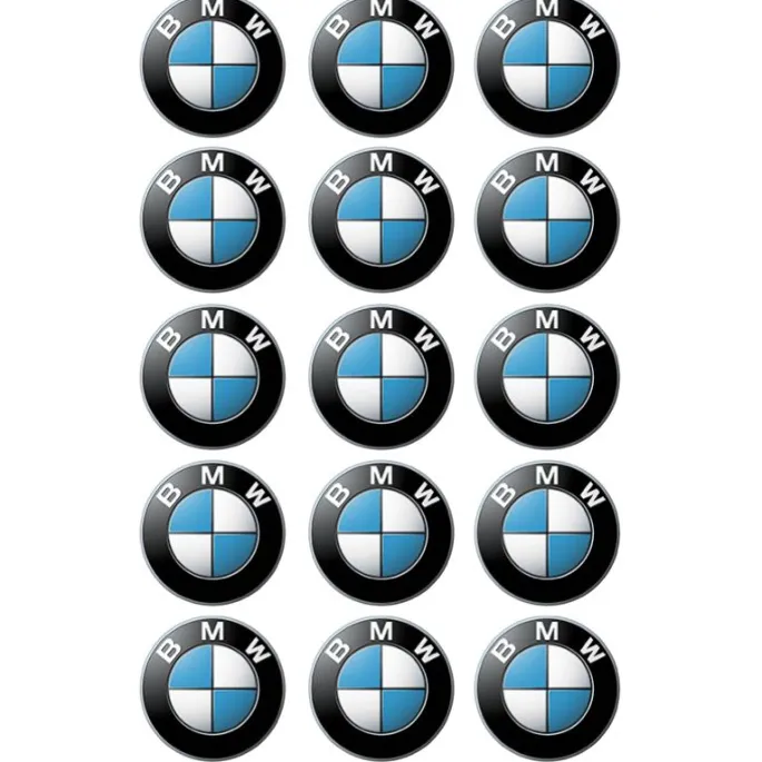 Oblea Logotipo BMW 5 cm (15) - María Lunarillos