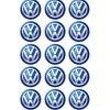 Oblea Logotipo Volkswagen 5 cm (15) - María Lunarillos