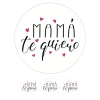 Oblea Mamá Te Quiero 20 cm - María Lunarillos