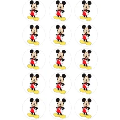 Oblea Mickey Mouse 5 cm (15) - María Lunarillos