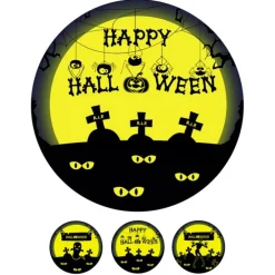 Oblea mix Halloween 20 cm - María Lunarillos