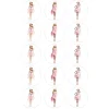 Oblea muñecas Barbies 5 cm (15) - María Lunarillos