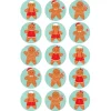 Oblea Muñecos de jengibre 2 - 5 cm (15) - María Lunarillos