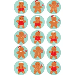 Oblea Muñecos de jengibre 2 - 5 cm (15) - María Lunarillos
