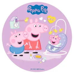 Oblea Peppa Pig baby - Sin gluten - Dekora