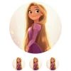 Oblea Rapunzel - 20 cm - María Lunarillos