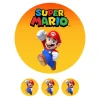 Oblea Super Mario Bros 20 cm - María Lunarillos