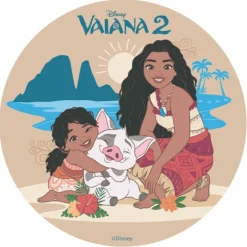 Oblea Vaiana 2 - Sin gluten - Dekora