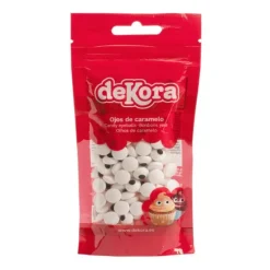 Ojos de azúcar pequeños 56 g - Sin gluten - Dekora