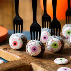 Ojos de azúcar sangrientos de colores (12) - Sin gluten - Decora