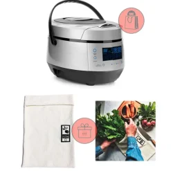 Olla eléctrica programable 5 litros - Lacor + REGALO bolsa conservación