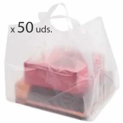 Pack 50 Bolsas para cajas de tartas/cupcakes 28 x 24 cm