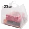 Pack 25 Bolsas para cajas de tartas/cupcakes 35 x 30 cm
