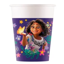 Pack de fiesta: 20 servilletas, 8 platos y 8 vasos - Encanto