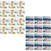 Pack de 2 papeles comestibles Burn Away - Cuadrados de 6 cm - Impresión personalizada