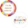 Pack papeles comestibles burn Día especial 19 cm - María Lunarillos