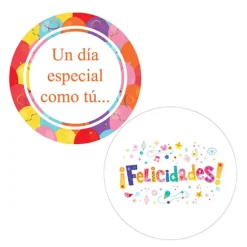 Pack papeles comestibles burn Día especial 17 cm - María Lunarillos