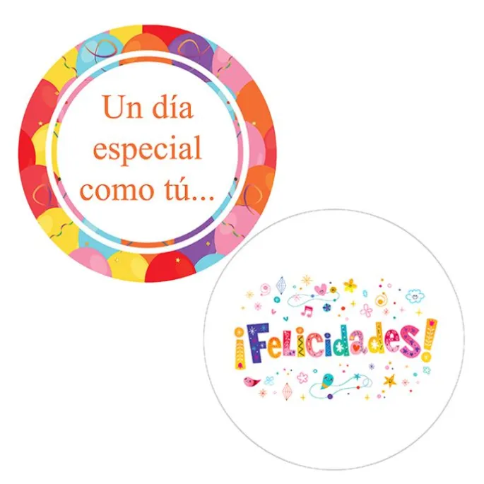 Pack papeles comestibles burn Día especial 17 cm - María Lunarillos