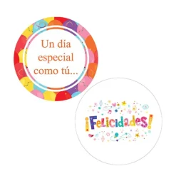 Pack papeles comestibles burn Día especial 14 cm - María Lunarillos