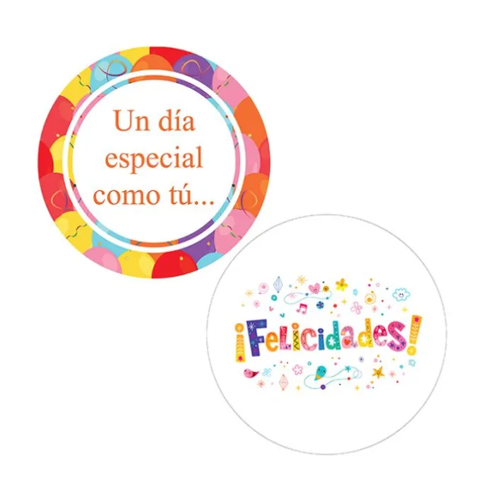 Pack papeles comestibles burn Día especial 14 cm - María Lunarillos