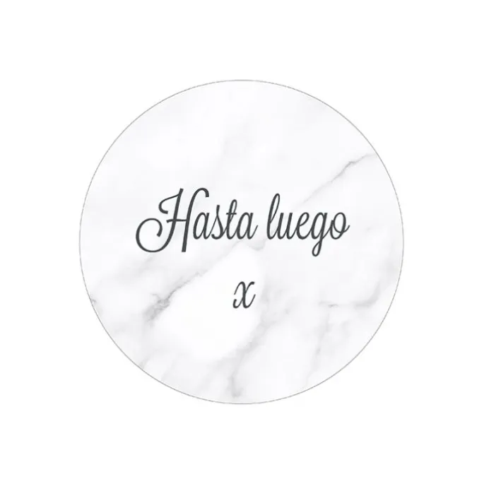 Pack papeles comestibles burn Hasta luego Hola Edad 19 cm - María Lunarillos