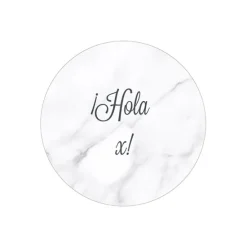 Pack papeles comestibles burn Hasta luego Hola Edad 19 cm - María Lunarillos