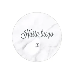 Pack papeles comestibles burn Hasta luego Hola Edad 14 cm - María Lunarillos