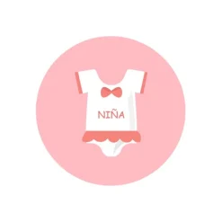 Pack papeles comestibles burn Niño o niña (resultado niña) 14 cm - María Lunarillos