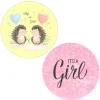 Pack papeles comestibles burn Boy or Girl (resultado niña) 19 cm - María Lunarillos