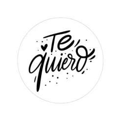 Pack papeles comestibles burn ¿Te cuento un secreto? (Te quiero) 17 cm - María Lunarillos