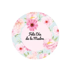Pack papeles comestibles burn Feliz Día de la Madre 17 cm - María Lunarillos