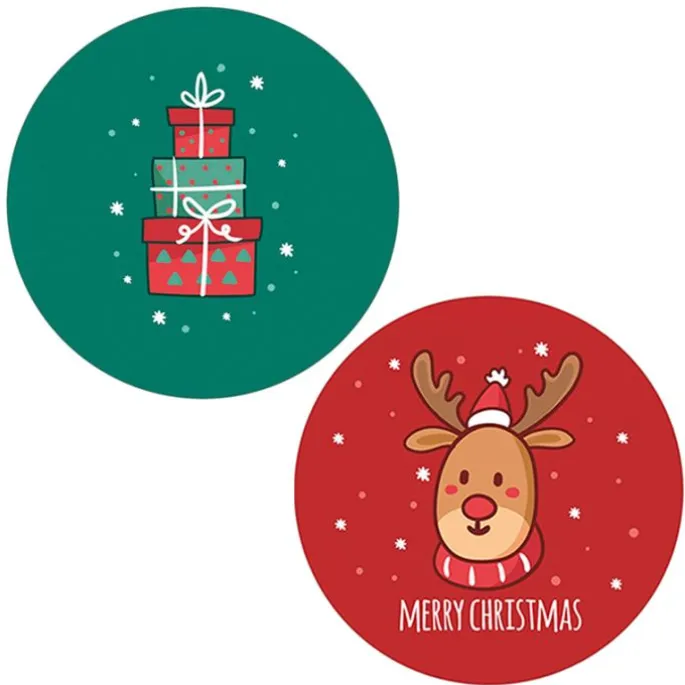 Pack papeles comestibles burn Merry Christmas 19 cm - María Lunarillos