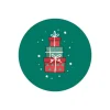 Pack papeles comestibles burn Merry Crhistmas14 cm - María Lunarillos