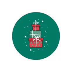 Pack papeles comestibles burn Merry Crhistmas14 cm - María Lunarillos