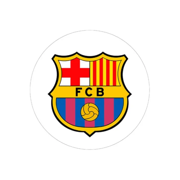 Pack papeles comestibles burn Real Madrid y Barcelona 19 cm - María Lunarillos