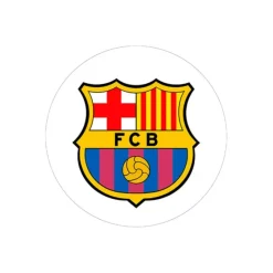 Pack papeles comestibles burn Barcelona y Real Madrid 19 cm - María Lunarillos